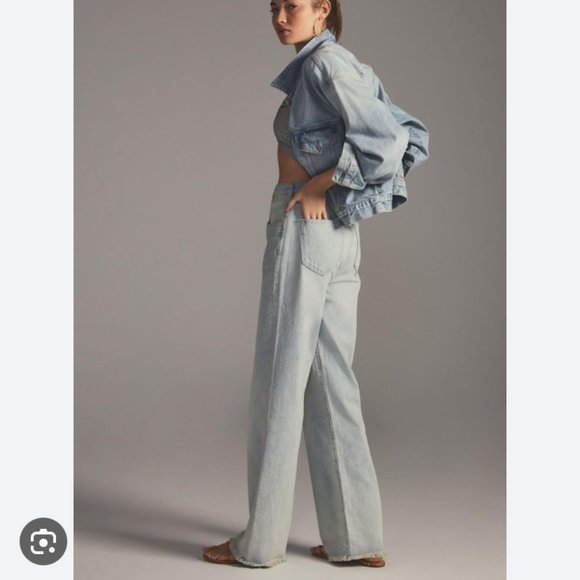 Anthropologie Pilcro The Joey High-Rise Relaxed Jeans Tall-New- - Picture 4 of 7